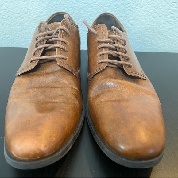 Cole Haan Copley Plain Derby Oxford Leather Size 10 C13139 Dress Shoe - Picture 8 of 8